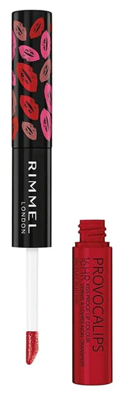Rimmel London Provocalips 16hr Kiss-Proof Lip Color - Two-Step Liquid Lipstick to Lock in Color and Shine - 550 Play With ...