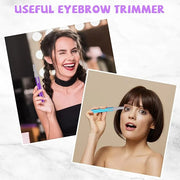 Chumia 2 Pcs Electric Eyebrow Trimmer Women Precision Face Razors Mini Shaver with Comb Christmas Women Gift Battery Opera...