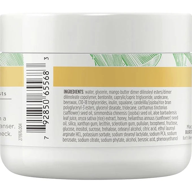 Burt's Bees Sensitive Moisturizing Cream, With Aloe Vera and Rice Milk, Face Moisturizer for Sensitive Skin, 98.8 Percent ...