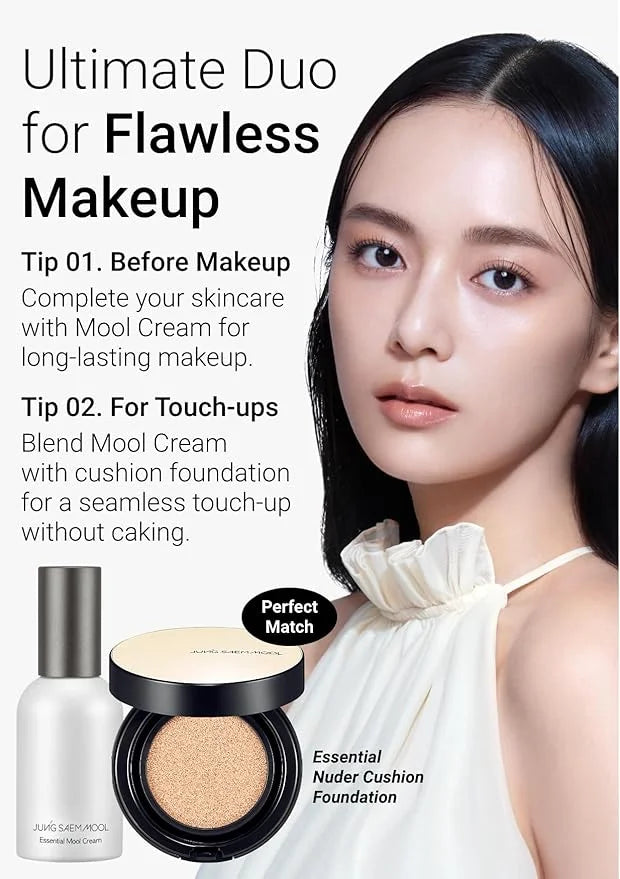 [JUNGSAEMMOOL OFFICIAL] Essential Mool Cream 1.7 oz | Hydration Moisturizer | for Dry, Combination Skin - Product Image