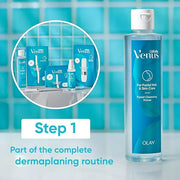 Gillette Venus for Facial Hair & Skin Care Cleansing Primer for Dermaplane Prep, 6.7oz, Use Before Eyebrow Razor, Dermapla...