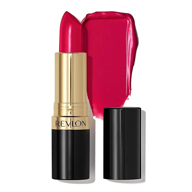 Revlon Super Lustrous Lipstick, Creamy Formula For Soft, Fuller-Looking Lips, Moisturized Feel, 028 Cherry Blossom, 0.15 o...