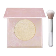 Beige Glittering Face Palette,Stereo for Face Retouching, Eye