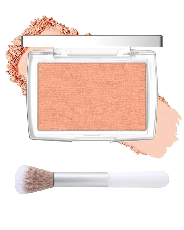 Powder Blush Palette, Matte Powder Makeup Blush for Cheeks, Natural Glow Face Blush Contour Palette, Lightweight, Smooth, ...