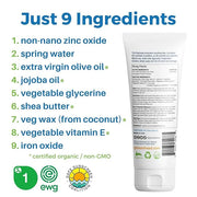 Waxhead Tinted Sunscreen with Zinc Oxide (Sheer Medium Tint) - Tinted Mineral Sunscreen, BB Cream Tinted Moisturizer with ...