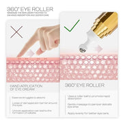 6% Caffeine Eye Cream: Dark Circle Remover Hydrating Anti-Wrinkle Eye Care Cream for Women 20ml 0.68fl.oz - Product Image