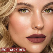 evpct Longwear Liquid Lip Liner Stain Marker Pen Long Lasting Waterproof, Dark Red Matte Semi Permanent 24 Hour Lip Liner ...