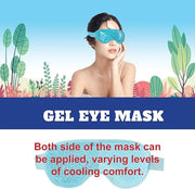 USA Merchant - Cold & Hot Eye Mask Gel Bead Mask for Dry Eyes, Dark Circles, Stress Relief, Migraines, Eye Ice Pack, Reusa...