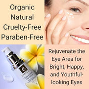 Organic Facial Cleanser, Anti Aging Eye Cream and Natural Ultra Face Moisturizer - Product Image