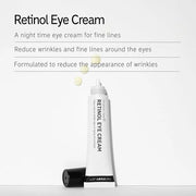 The INKEY List Retinol Eye Cream 0.5 oz/15ml, Reduce Wrinkles and Fine Lines, Night Cream, Vegan Friendly, Suitable For Al...