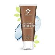 Natural Tone Organic Skincare Hydrating Sunless Tanner with Hyaluronic Acid, Aloe Vera-Based Self Tanning Lotion, Easy to ...