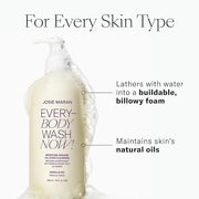 Josie Maran Body Care Trio Gift Set - 3-Piece Kit Includes EveryBODY Wash, Whipped Argan Body Butter & Sugar Balm Body Scr...