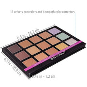 SHANY Cream Concealer Foundation Color Corrector Makeup Palette