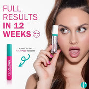 fLASH Eyelash Serum for Long, Curled Natural Lashes - Enhances & Strengthens, Safe & Effective Formula for Contact Wearers...