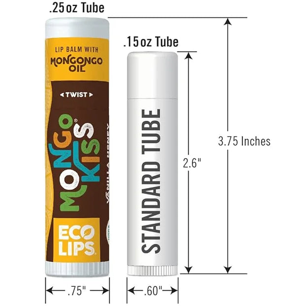 Mongo Kiss Organic Lip Balm 6-Pack Blood