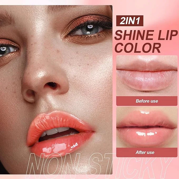 Jolilab Lip Oil, High Shine Hydrating Lip Oil, High