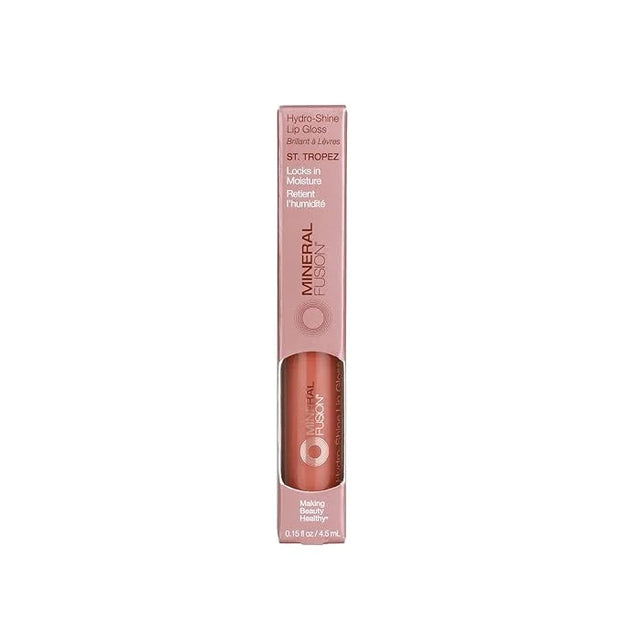 Mineral Fusion Hydro-Shine Lip Gloss, St. Tropez, 0.15 Ounces - Product Image