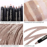 evpct 2Pcs Cream Eyeshadow Sticks Set for Eyes Waterproof, Taupe Shimmer Matte Eye shadow Stick Pencil Pen Bulk sombras en...