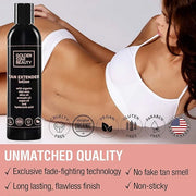 Tan Extender Daily Moisturizer - Best After Tanning Lotion w/Organic Oils and Hyaluronic Acid to Extend Your Tan from Sunl...