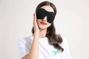Sleep Mask 2 Pack, Invisible Alar Deep Orbit 3D Eye Mask Ultra Lightweight & Comfortable Sleeping Mask for Side Sleeper, S...