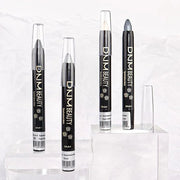 evpct Silver Shimmer Cream Eye Shadow Brightener Sticks Set for Eyes, Silver Shimmery Matte Pencil Eye shadow Applicator S...
