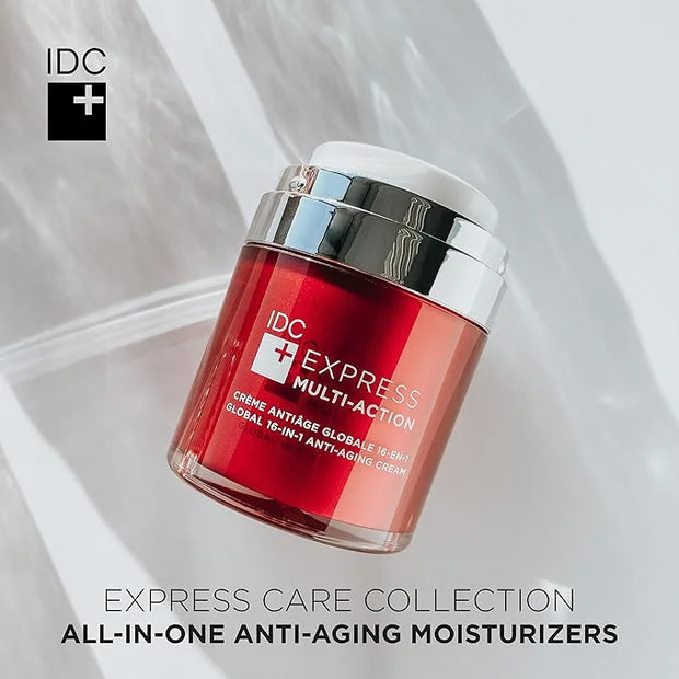 IDC Dermo Express Multi-Action 16-In-1 Anti Aging & Antioxidant Cream - 1,7 fl oz - Anti Aging Face, Eyes & Neck Cream Moi...
