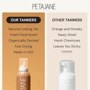 Natural Sunless Tanning Mist 7oz - Organically Derived Self-Tanner Spray, Lightweight & Non-Sticky, Streak-Free Glow, For ...
