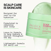 Pacifica Scalp Smoothie Hydrating Scalp Treatment & Leave-On Hair Mask, Cooling Relief for Dry, Flaky, Itchy Scalp & Thinn...