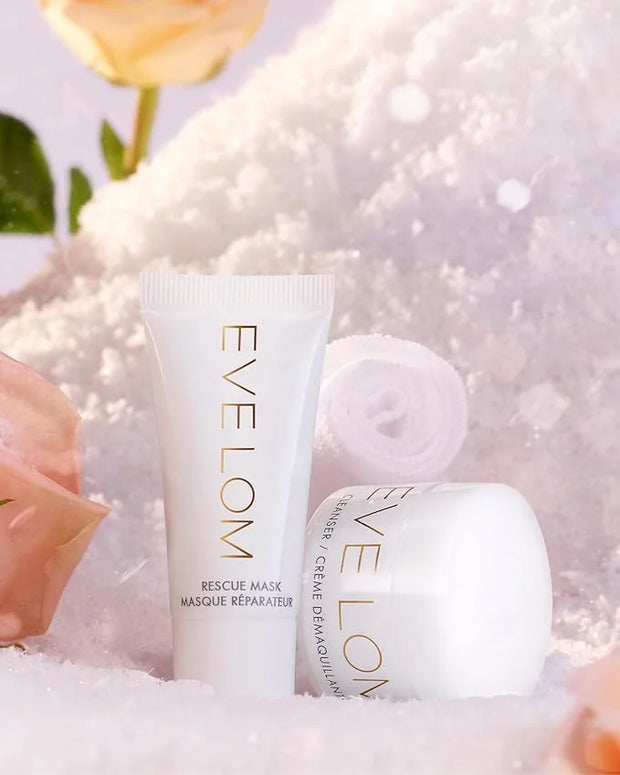 EVE LOM Skin Saviour Holiday Set - Iconic Cleanser Balm & Honey-Infused Clay Mask - Luxurious Beauty Ritual for Soft, Pure...
