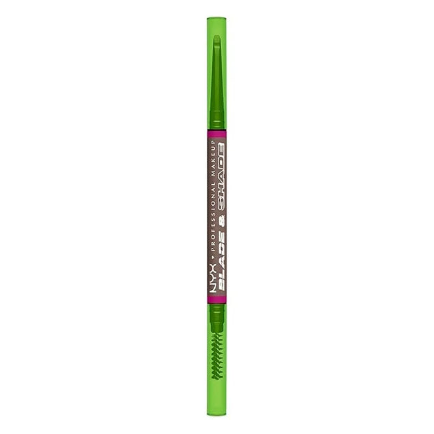 NYX PROFESSIONAL MAKEUP Blade & Shade Brow Pencil, Nano Mechanical Eyebrow Pencil, Up to 16HR Make Up Wear - Cool Ash Brow...
