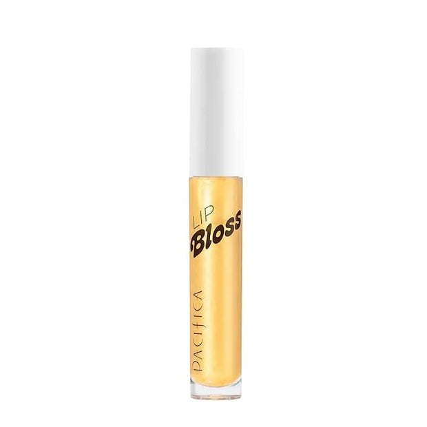 Pacifica Plumping Lip Gloss - Lip Bloss Tinted Lip Balm Treatment - Vanilla Bean Flavored - Moisturizing, High-Shine, Long...