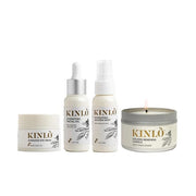 Kinlo Self Care Kit - Facial Oil, Facial Mist, Eye cream, Sweet Orange Coconut Scent Candle | Home SPA Gift Set Mother's M...