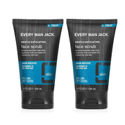Every Man Jack Gentle Exfoliating Face Scrub For Men- Exfoliate Away Dead Skin, Moisturize, and Revive Tired Skin with Joj...