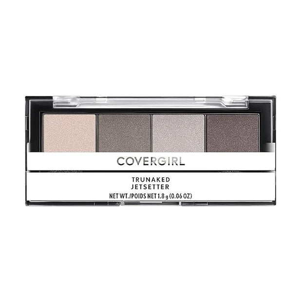 COVERGIRL Trunaked Quad Eyeshadow Palette, Jetsetter, Jetsetter, 0.06 Ounce - Product Image