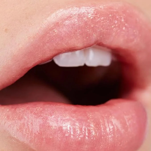 California Lip Milk | Clean Lip Gloss, Plumping and Moisturizing Lip Treatment, Gold Sparkle, Non-Toxic, Vegan, Cruelty-Fr...