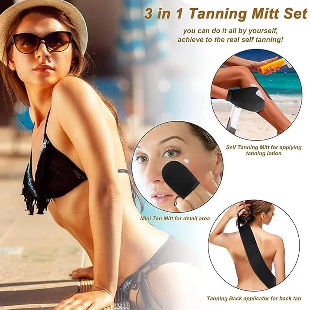 Self Tanning Mitt Applicator- Tanning Mitts Self Tanner Mitt Applicator Self Tanning Glove for Self Tan Mitt Self Tanner M...