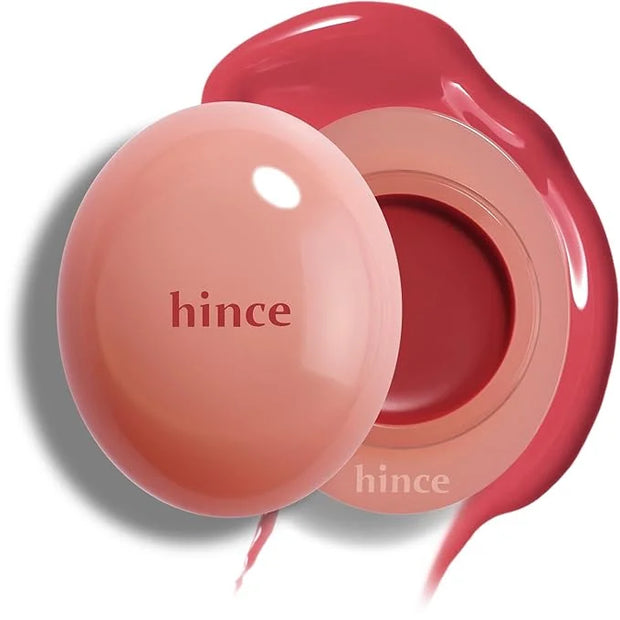 HINCE Raw Glow Dewy Ball - Tinted Lip Balm, Jelly Gloss Glow, Shine and Hydration, Lip & Blush Multiuse, Vegan, 0.12 oz. (...