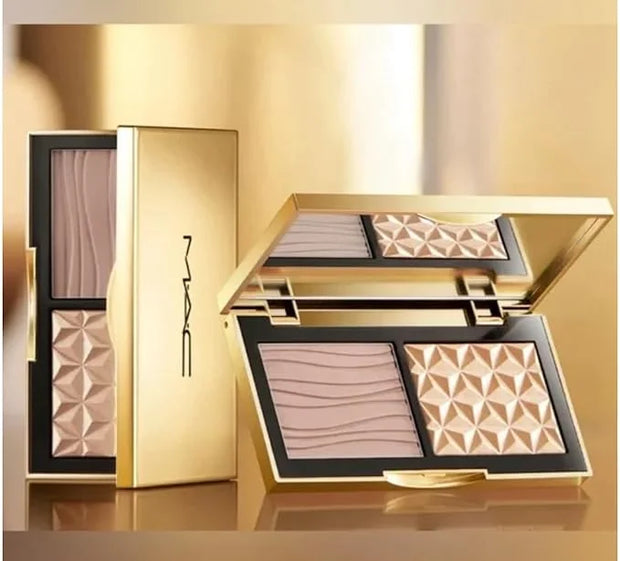MAC M.A.C Sculpt & Glow Duo Highlight & Contour Palette (0.12 oz/3.5g), gold - Product Image