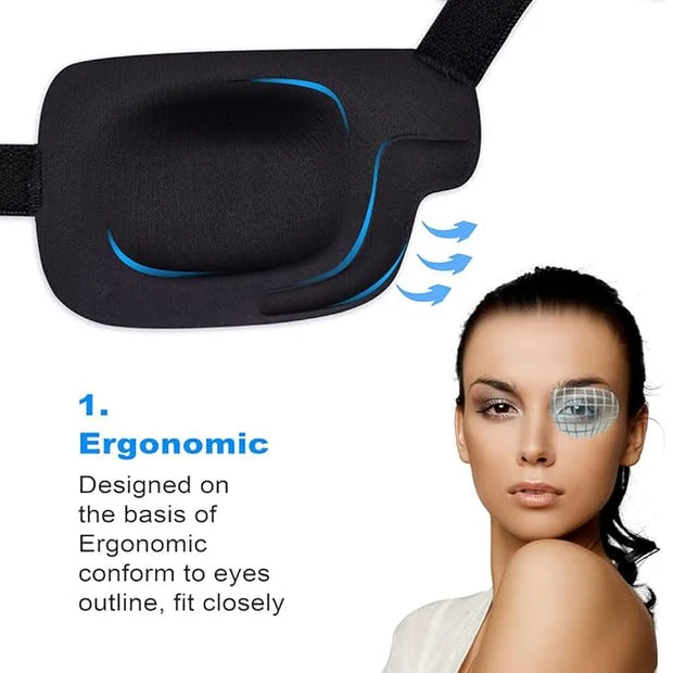 3D Eye Patch - Lightweight and comfortable (Right Eye) - Product Image