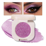 Pressed Single Glittler Eyeshadow Palette, Purple Glitter eyeshadow For Old Women, Pigmented Waterproof Sombras Para Ojos,...