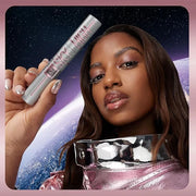 Maybelline Lash Sensational Sky High Glitter Mascara, Diamond Effect Eye Makeup for Lashes and Brows, Washable, Space Diam...