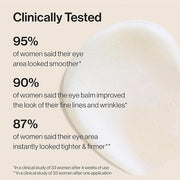 Honest Beauty Sensitive Skin Calm + Renew Eye Balm | Moisturizing + Firming | Hypoallergenic, Fragrance Free, Vegan | 0.5 ...