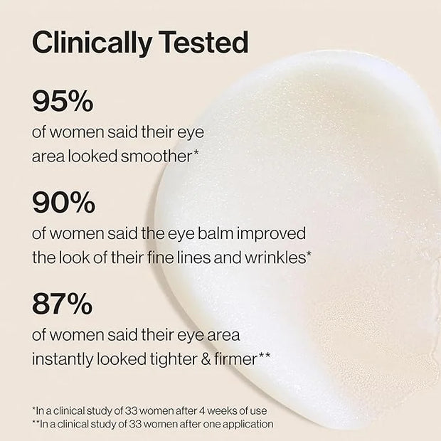 Honest Beauty Sensitive Skin Calm + Renew Eye Balm | Moisturizing + Firming | Hypoallergenic, Fragrance Free, Vegan | 0.5 ...