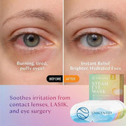 Body Restore Self Heated Steam Eye Mask 5 Pack - Fathers Day Unique Gifts for Dad, Relaxation Gifts for Her and Him, Best ...