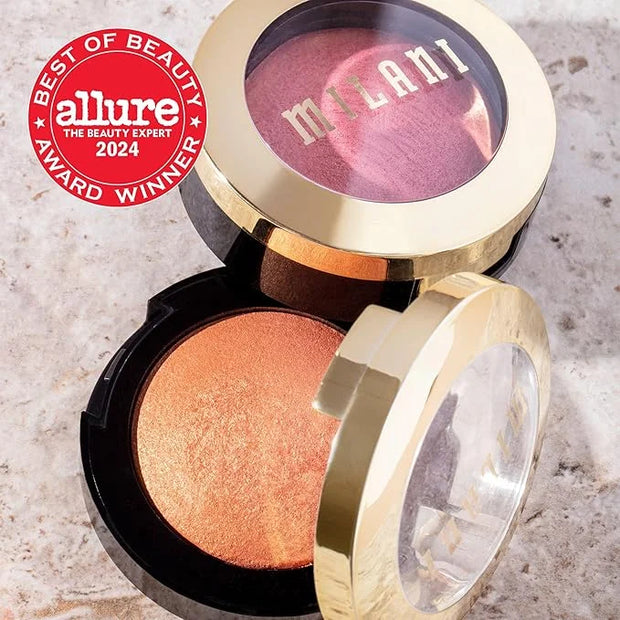 Milani Baked Blush, Powder Blush for Cheeks, Cruelty Free Makeup - Shape, Contour & Highlight Face for a Shimmery or Matte...