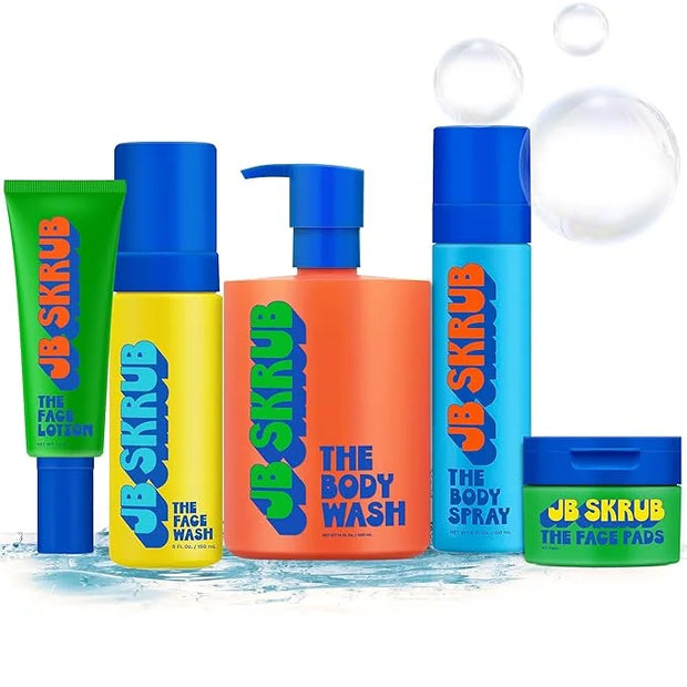 The Ultimate Bundle - Complete Skin Care Set for Kids, Tweens, and Teens, Includes Body Wash, Body Spray, Acne Face Wash, ...