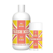 Fresh Kidz Body Wash 16.9 fl.oz. and Stick Deodorant 2.65 oz for Kids and Teens - Girls "Coral" Set - Product Image