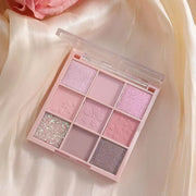 Light Pink Eyeshadow Palette,Neutral Nude Powder Eye Shadow for Older Women,Highly Pigmented Natural Long Lasting Naturing...