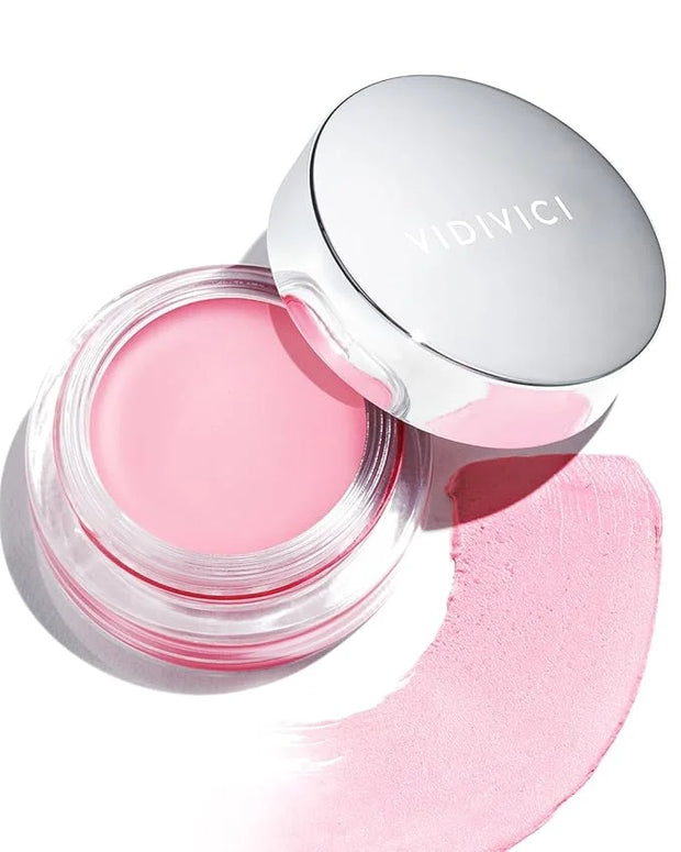 VIDIVICI Millennial Glow Cream Blush 04 Peony Milk - Creamy Face Cheek Blusher for Smooth & Silky Skin - Soft Satin Finish...