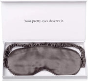 Silk Sleep Mask Light Blocking Luxury 100% Mulberry 19mm Silk Eye Mask Eye Cover Blindfold Ultra Soft Light & Comfy Anti A...